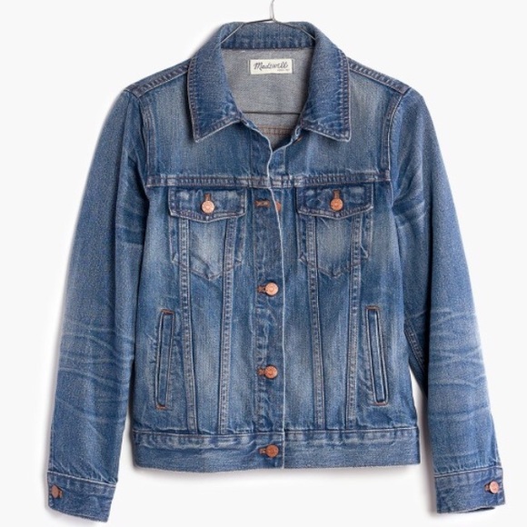 Madewell denim jacket in Pinter wash