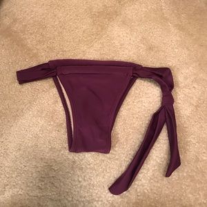 Purple Brazilian Cut Bikini Bottom
