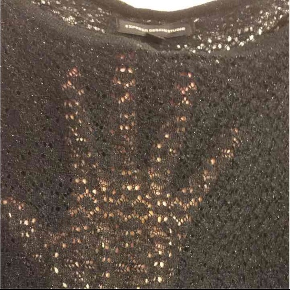 Express mesh dolman sweater - Picture 2 of 3
