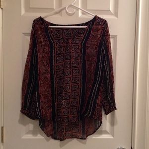 LUCKY BRAND peasant top
