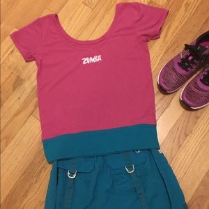 Zumba scoop neck NWOT