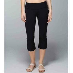 Gather and grow crop pant