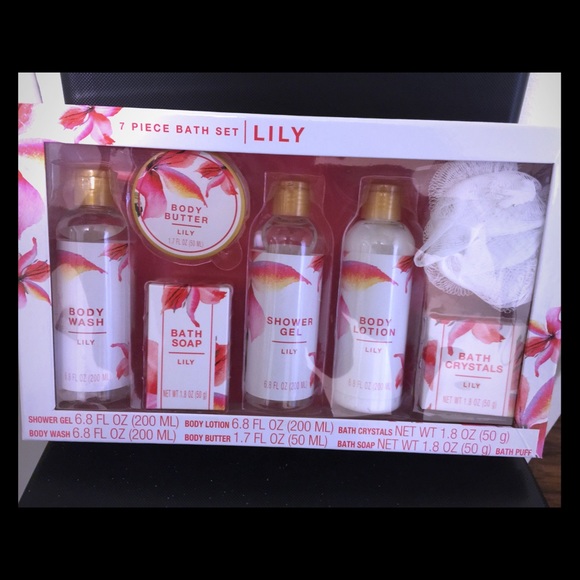 7 piece bath set