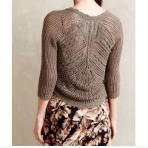 Anthropologie knit cardigan