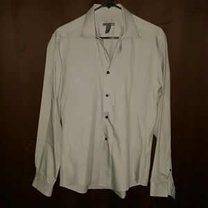 Men's grey dress shirt