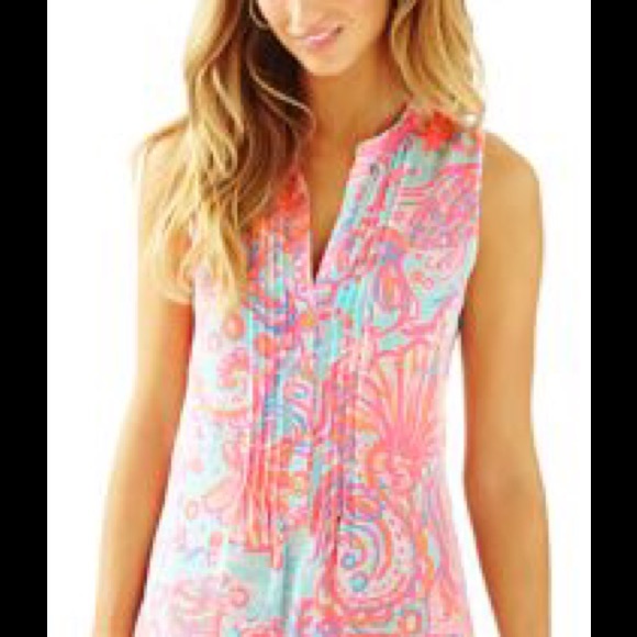 Lily Pulitzer bNWT sleeveless Sarasota Tunic Dress