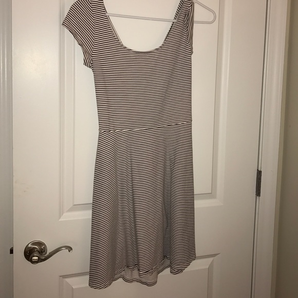 Black and white dress