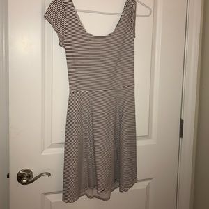 Black and white dress