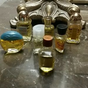 SOLD!!!   7 MINITURE FRENCH PARFUM