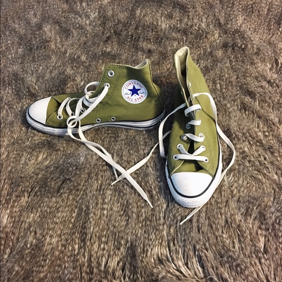Converse in an Army Green Color