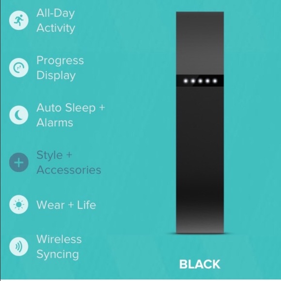 Fitbit flex with interchangeable bands