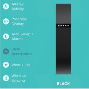 Fitbit flex with interchangeable bands