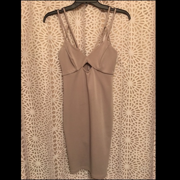 NWOT Nasty Gal Strappy Bodycon Dress - Picture 2 of 7
