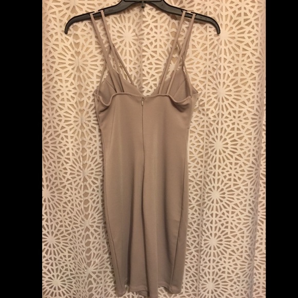 NWOT Nasty Gal Strappy Bodycon Dress - Picture 4 of 7