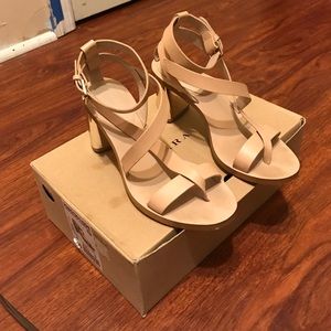 Zara sandal heel