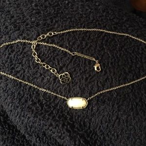 White Pearl Kendra Scott Necklace