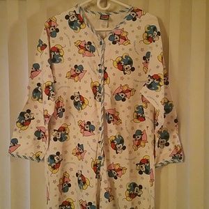 Mickey Unlimited Button Up Onesie Pajama