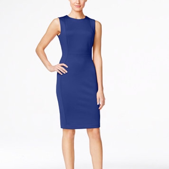 Calvin Klein Dresses & Skirts - Calvin Klein Blue Dress