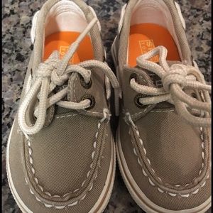 Toddler size 5.5 Sperry shoes
