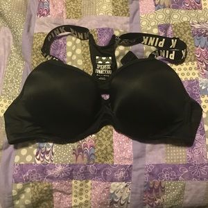 PINK pushup ultimate sports bra