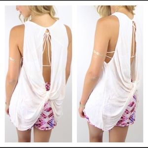 New free people washed away tank