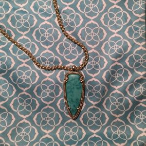 Turquoise Kendra Scott Necklace