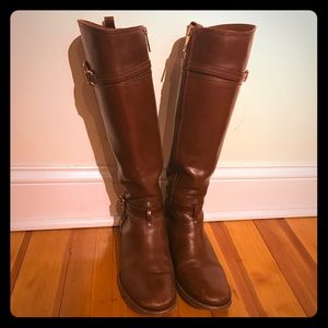 Tory Burch Calista Sienna Leather boots