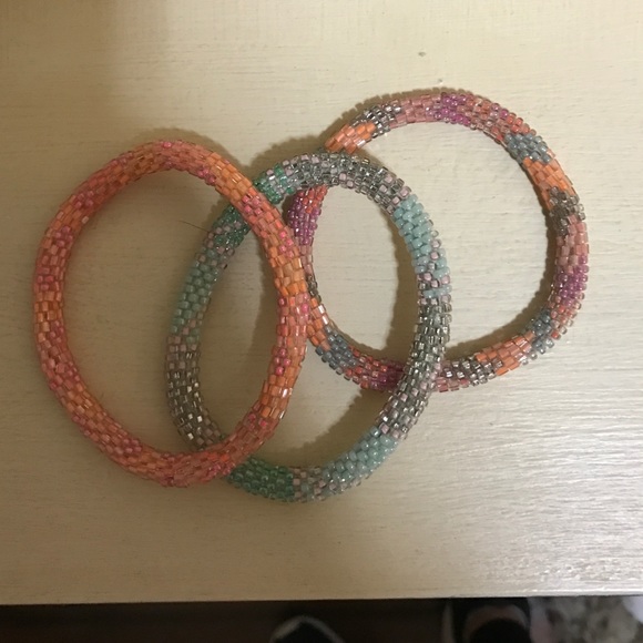 Lily and Laura bracelets set of 3