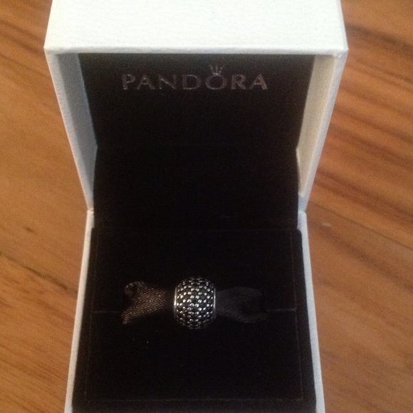 AUTHENTIC PANDORA PAVE LIGHTS BLACK CZ