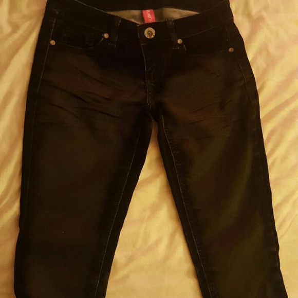 Almost Famous Black Skinny Jeans