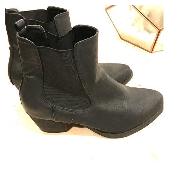 Black booties