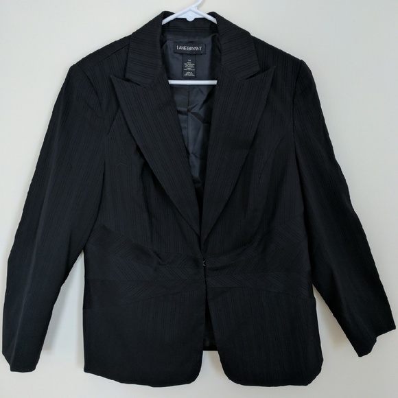 Lane bryant black blazer Clearance