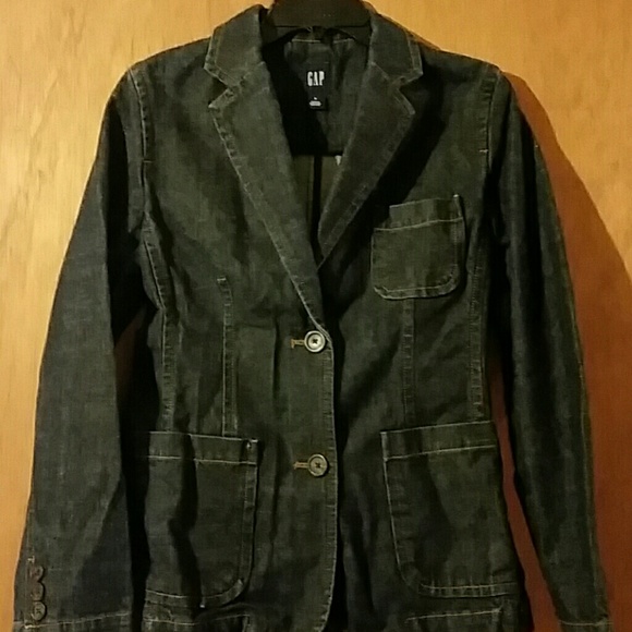 Gap Denim Blazer 6