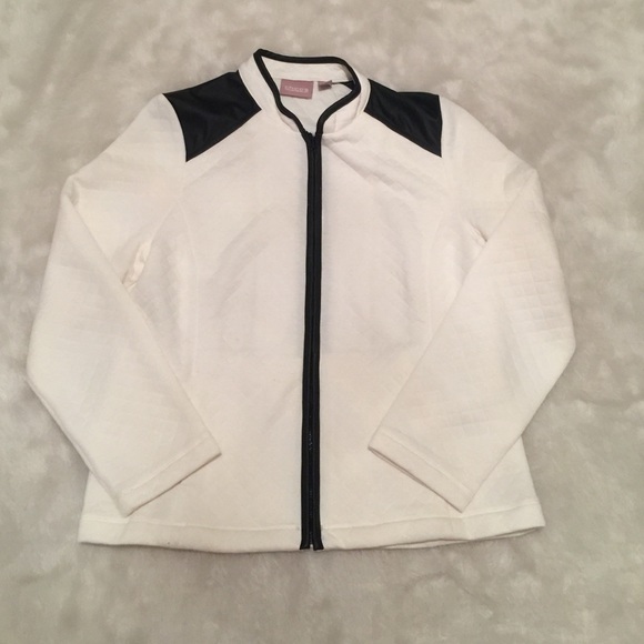 Black and white Chico's Jacket