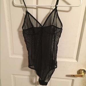 American apparel sheer mesh bodysuit