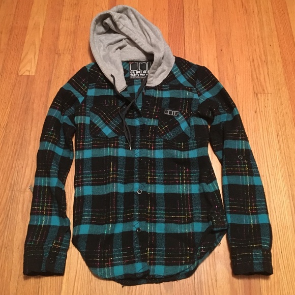 UNIF turquoise flannel