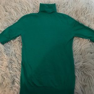 Green Express turtleneck sweater