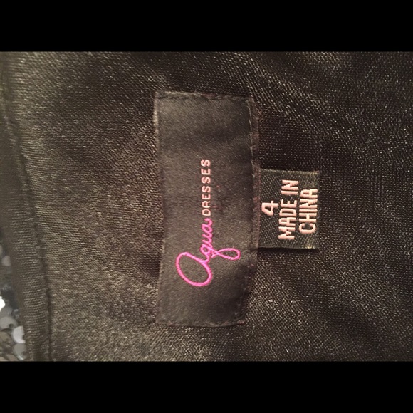 Sequined Midnight Blue Minidress - image 3