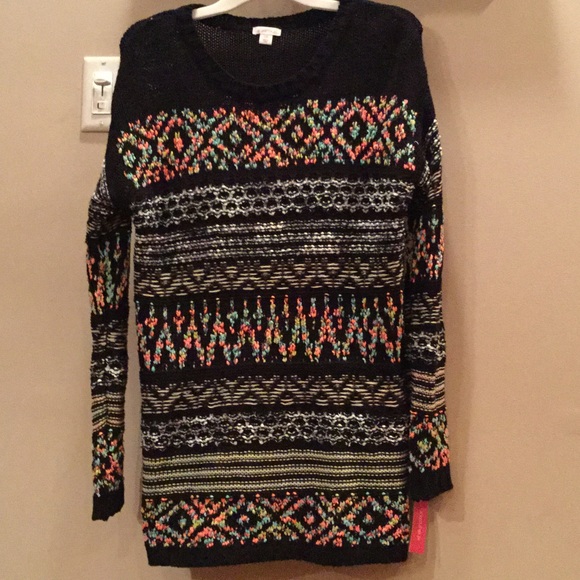 Tunic sweater