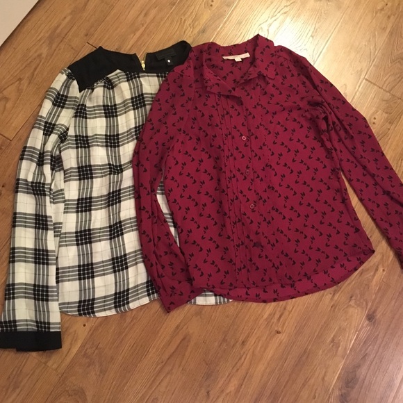 Bundle of (2) Trendy Blouses