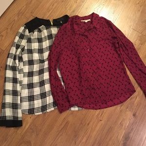 Bundle of (2) Trendy Blouses
