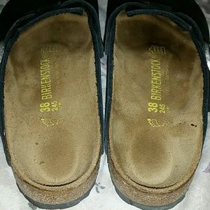 Boston Birkestock slip on clogs size 8
