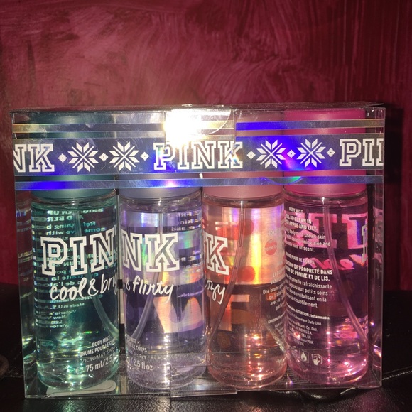 PINK body mist gift box
