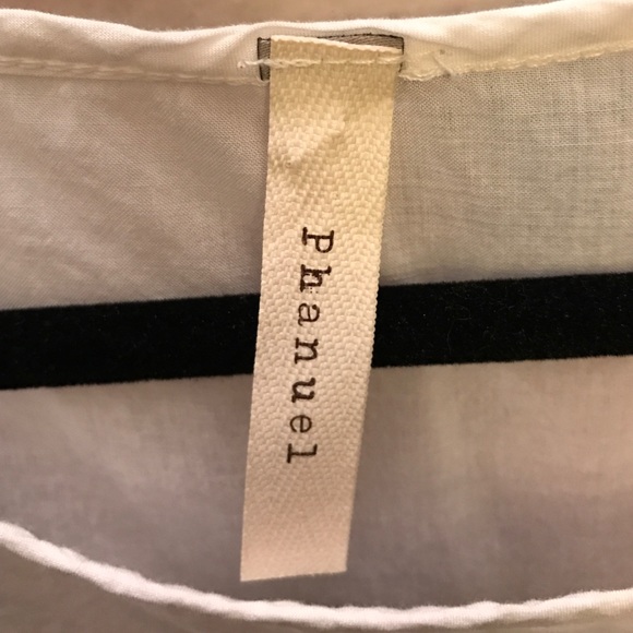 Phanuel flowy white t shirt - Picture 3 of 3