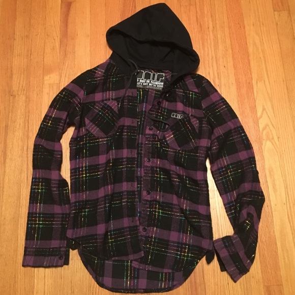 UNIF purple flannel