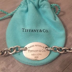 *PRICE REDUCED" Tiffany & Co link bracelet