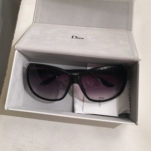 Oversized Dior sunglasses