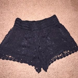 Lace shorts