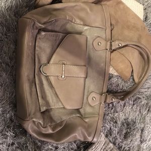 Greige large Nine West purse