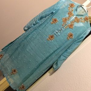 Agha Noor embellished kurti!